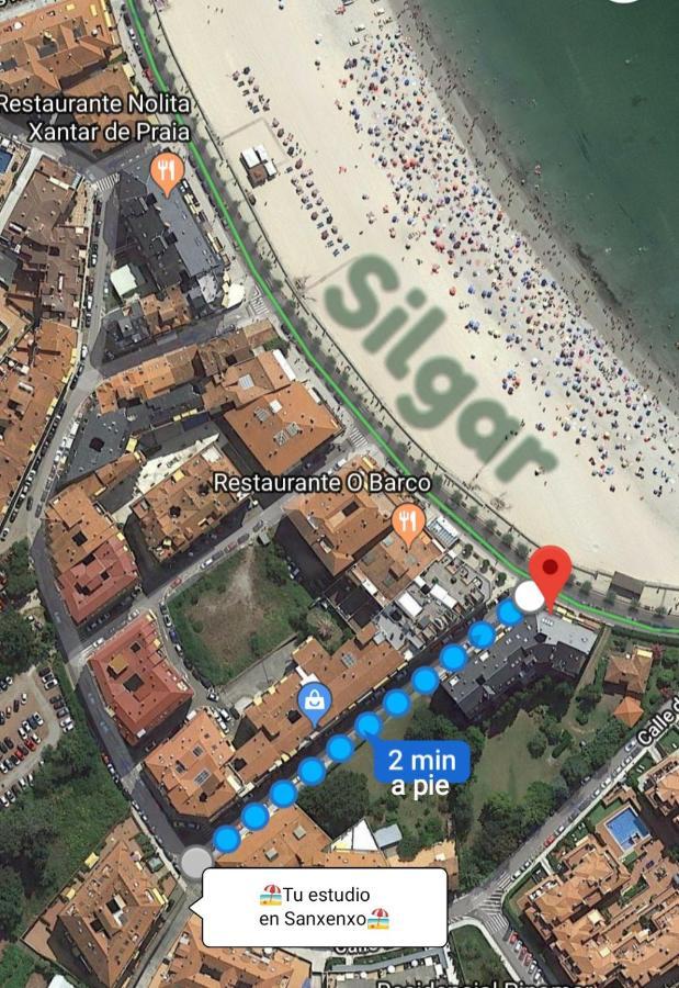 Coqueto Estudio En Sanxenxo Eksteriør bilde